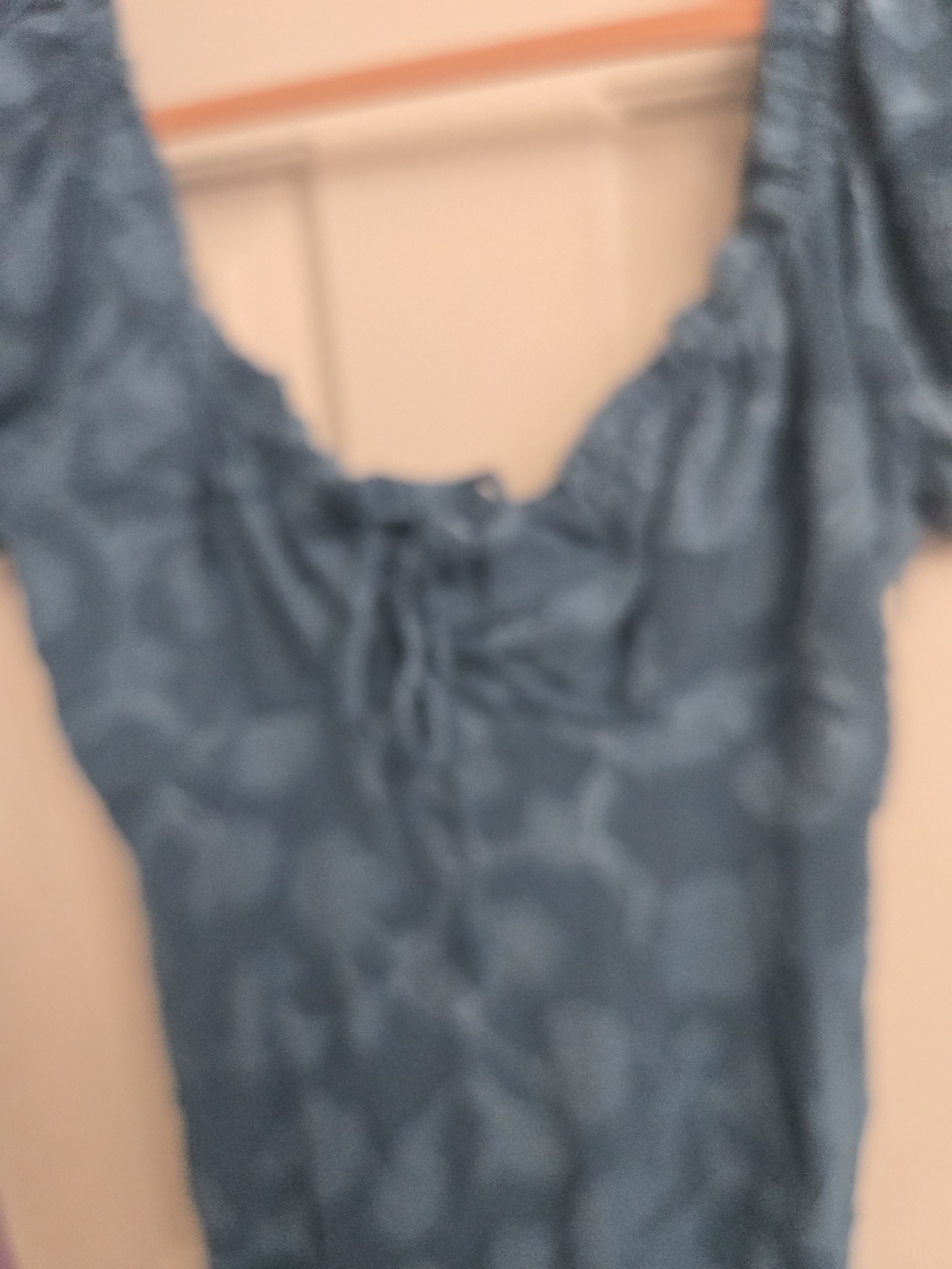 Urban Outfitters Teal and Navy Stretch Top - Picture 12 of 15